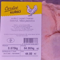  Varování pro spotřebitele: salmonela ve dvou šaržích kuřecího masa ze zahraničí